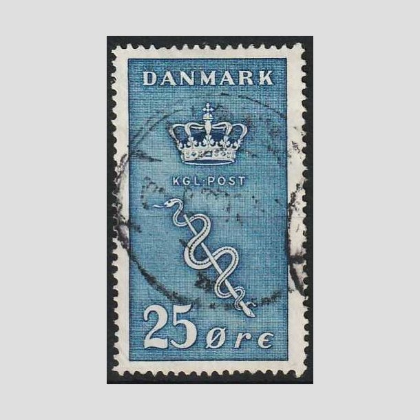 FRIMRKER DANMARK | 1929 - AFA 180 - 25+5 re bl Krftfrimrke - Stemplet