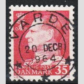 FRIMRKER DANMARK | 1963 - AFA 415 - Fr. IX 35 re rd - Lux Stemplet Varde