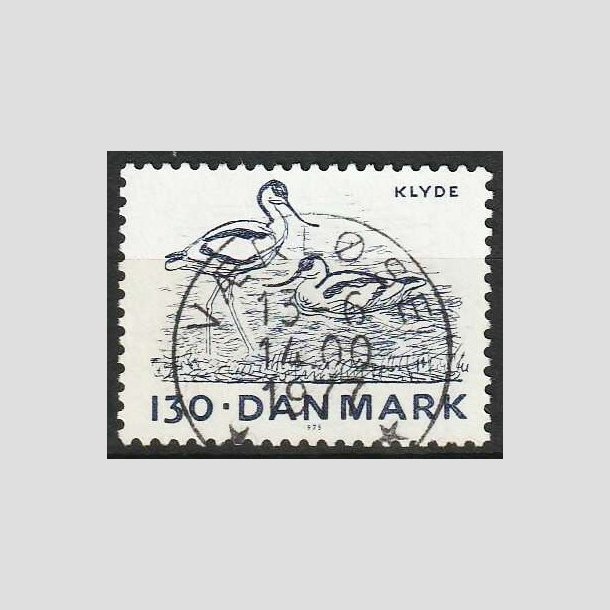 FRIMRKER DANMARK | 1975 - AFA 603 - Truede dyr - 130 re bl - Lux Stemplet Vrlse