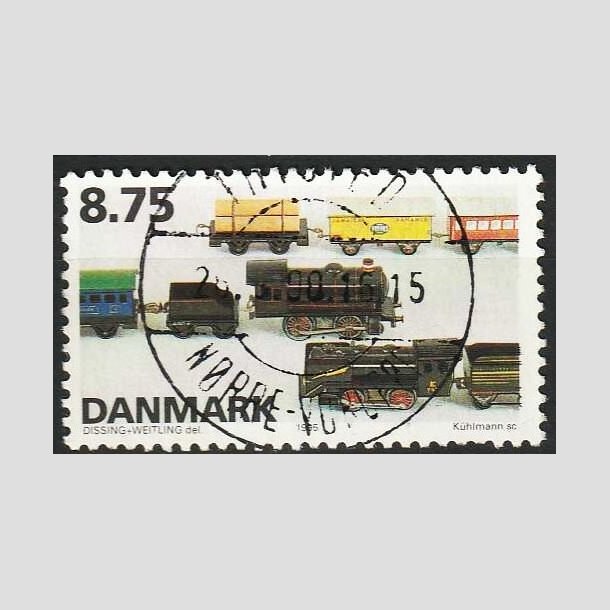 FRIMRKER DANMARK | 1995 - AFA 1105 - Dansk legetj - 8,75 Kr. flerfarvet - Pragt Stemplet