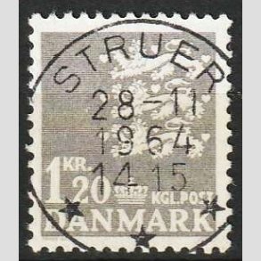 FRIMRKER DANMARK | 1962 - AFA 403 - Rigsvben 1,20 Kr. gr - Lux Stemplet