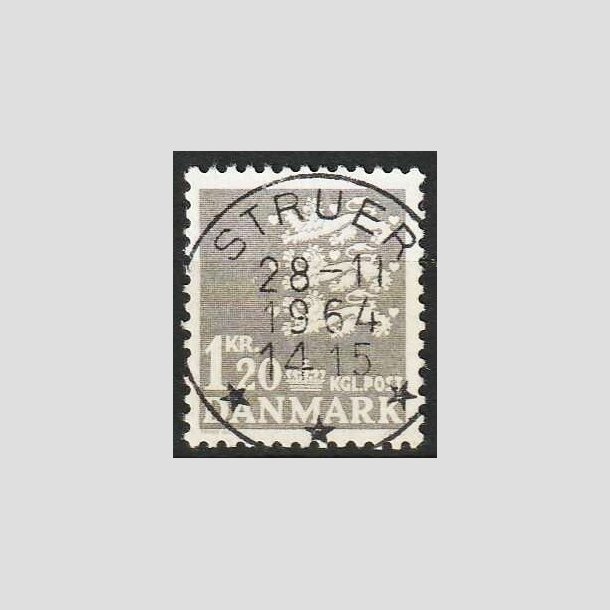 FRIMRKER DANMARK | 1962 - AFA 403 - Rigsvben 1,20 Kr. gr - Lux Stemplet