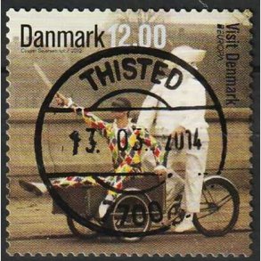 FRIM�RKER DANMARK | 2012 - AFA 1696 - Visit Danmark - 12,00 Kr. flerfarvet - Pragt Stemplet