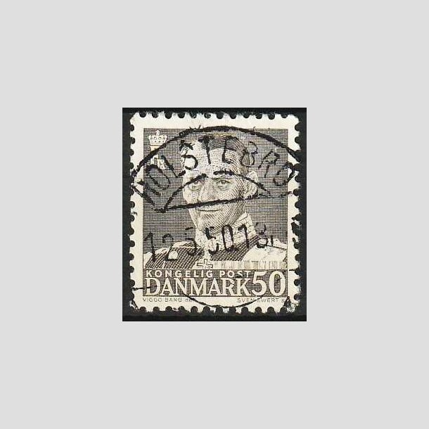 FRIMRKER DANMARK | 1948-50 - AFA 312 - Fr. IX 50 re gr - Pragt Stemplet