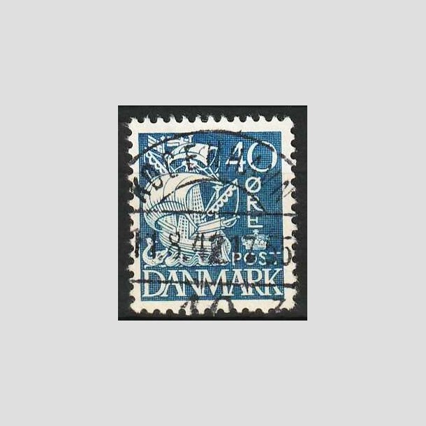 FRIMRKER DANMARK | 1940 - AFA 260 - Karavel 40 re bl Type II - Lux Stemplet