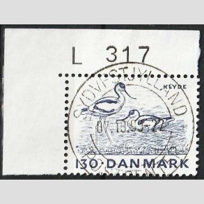 FRIM�RKER DANMARK | 1975 - AFA 603 - Truede dyr - 130 �re bl� - Lux Stemplet