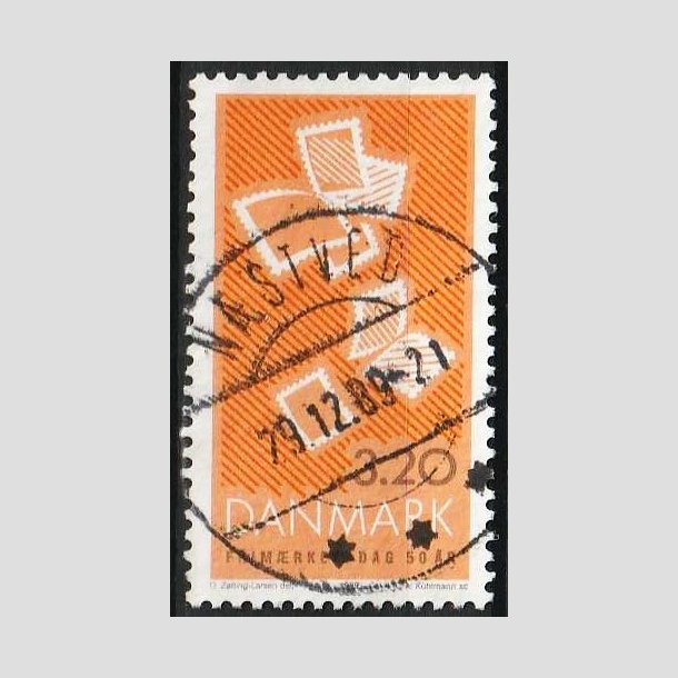 FRIMRKER DANMARK | 1989 - AFA 951 - Frimrkets Dag 50 r - 3,20 Kr. flerfarvet - Pragt Stemplet