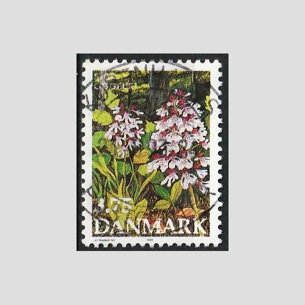 FRIMRKER DANMARK | 1990 - AFA 972 - Dansk flora - 3,75 Kr. flerfarvet - Pragt Stemplet