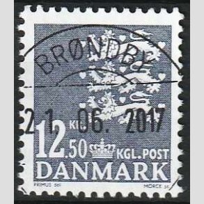 FRIMRKER DANMARK | 2004 - AFA 1375 - Lille Rigsvben - 12,50 Kr. stlgr - Lux Stemplet