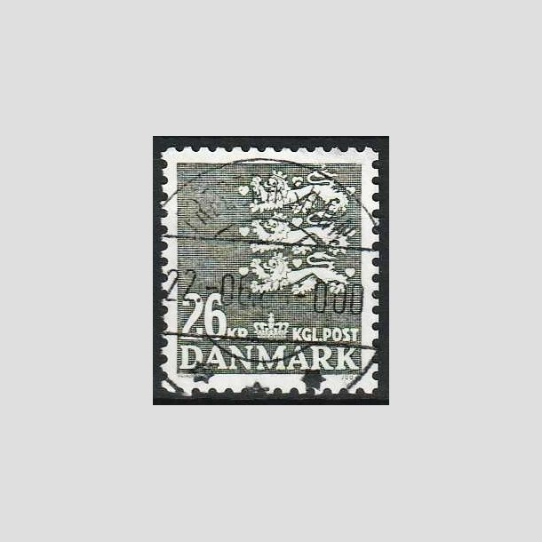 FRIMRKER DANMARK | 1989 - AFA 931 - Rigsvben 26 Kr. grnsort - Lux Stemplet Frederikshavn