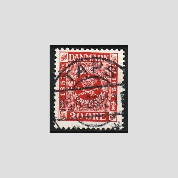 FRIMRKER DANMARK | 1926 - AFA 155 - Frimrkets 75 rs jubilum 20 re rd - Lux Stemplet Taps