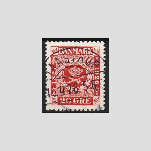 FRIMRKER DANMARK | 1926 - AFA 155 - Frimrkets 75 rs jubilum 20 re - Lux Stemplet Taastrup