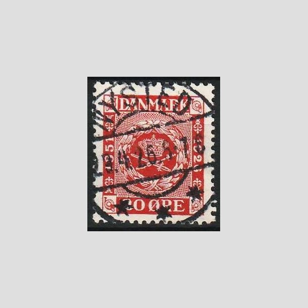 FRIMRKER DANMARK | 1926 - AFA 155 - Frimrkets 75 rs jubilum 20 re - Lux Stemplet Nysted