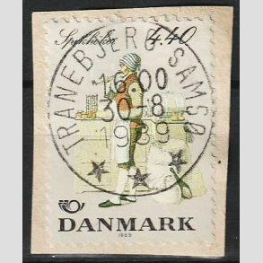 FRIM�RKER DANMARK | 1989 - AFA 937 - Folkedragter - 4,40 Kr. flerfarvet - Pragt Stemplet Tranebjerg