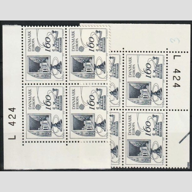 FRIMRKER DANMARK | 1979 - AFA 683 - Europamrker - 1,60 Kr. +N Marginal - Postfrisk