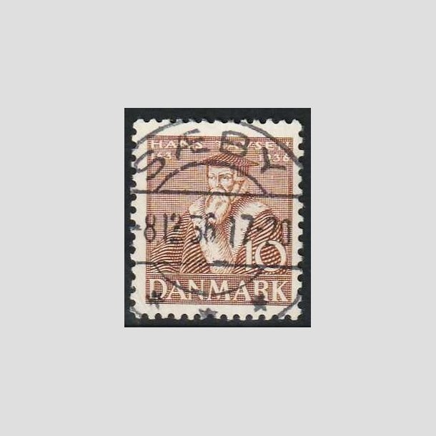 FRIMRKER DANMARK | 1936 - AFA 231 - Reformationen 10 re brun - Lux Stemplet Sby