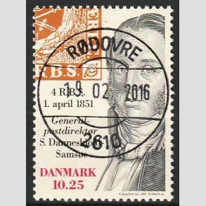 FRIMRKER DANMARK | 2001 - AFA 1279 - Frimrket 150 r - 10,25 Kr. flerfarvet - Lux Stemplet Rdovre