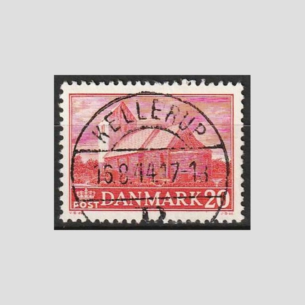 FRIMRKER DANMARK | 1944 - AFA 287 - Landsbykirker - 20 re rd - Lux Stemplet Kellerup