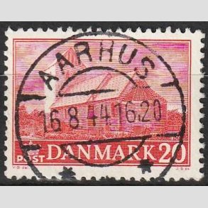 FRIMRKER DANMARK | 1944 - AFA 287 - Landsbykirker - 20 re rd - Lux Stemplet 