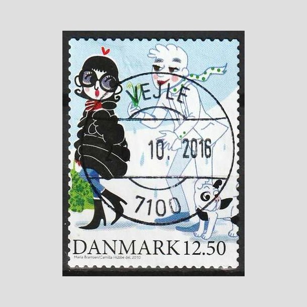FRIMRKER DANMARK | 2010 - AFA 1639E - Vintereventyr - 12,50 Kr. flerfarvet - Pragt Stemplet