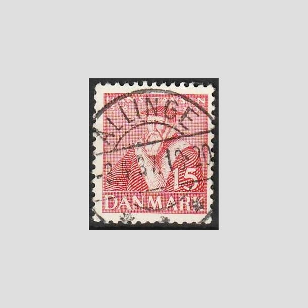 FRIMRKER DANMARK | 1936 - AFA 232 - Reformationen 15 re rd - Lux Stemplet Allinge