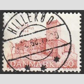 FRIMRKER DANMARK | 1968 - AFA 471 - Koldinghus slot 700 r - 60 re rd - Pragt Stemplet Hillerd