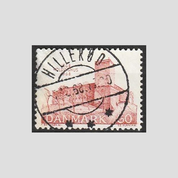 FRIMRKER DANMARK | 1968 - AFA 471 - Koldinghus slot 700 r - 60 re rd - Pragt Stemplet Hillerd