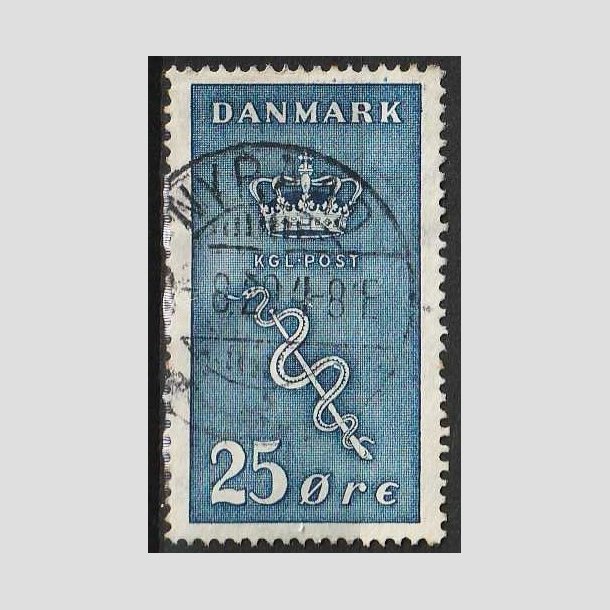 FRIMRKER DANMARK | 1929 - AFA 180 - 25+5 re bl Krftfrimrke - Pnt Stemplet