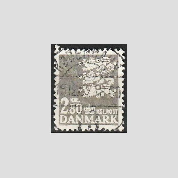 FRIMRKER DANMARK | 1967 - AFA 465F - Rigsvben 2,80 Kr. gr - Lux Stemplet