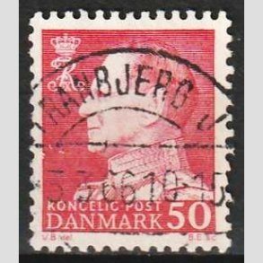 FRIMRKER DANMARK | 1965 - AFA 432 - Fr. IX 50 re rd - Lux Stemplet Tranbjerg