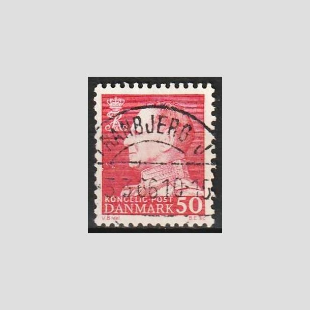 FRIMRKER DANMARK | 1965 - AFA 432 - Fr. IX 50 re rd - Lux Stemplet Tranbjerg