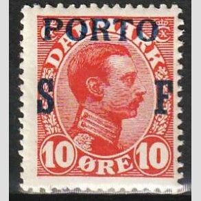 FRIMRKER DANMARK | 1921 - AFA 8 - 10 re rd SF - Postfrisk