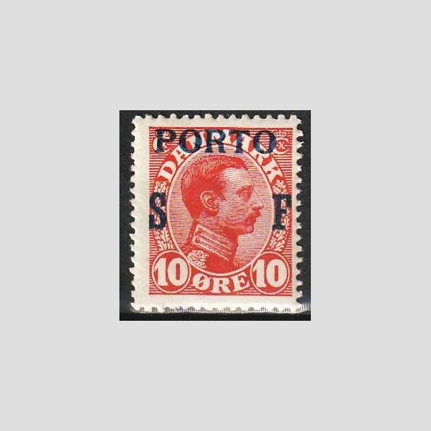 FRIMRKER DANMARK | 1921 - AFA 8 - 10 re rd SF - Postfrisk