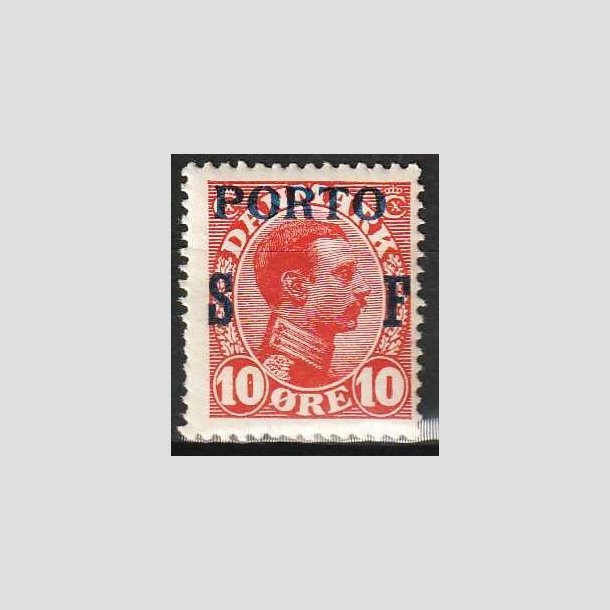 FRIMRKER DANMARK | 1921 - AFA 8 - 10 re rd SF - Postfrisk