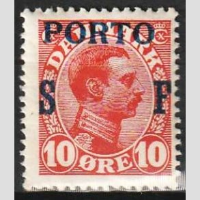 FRIMRKER DANMARK | 1921 - AFA 8 - 10 re rd SF - Postfrisk