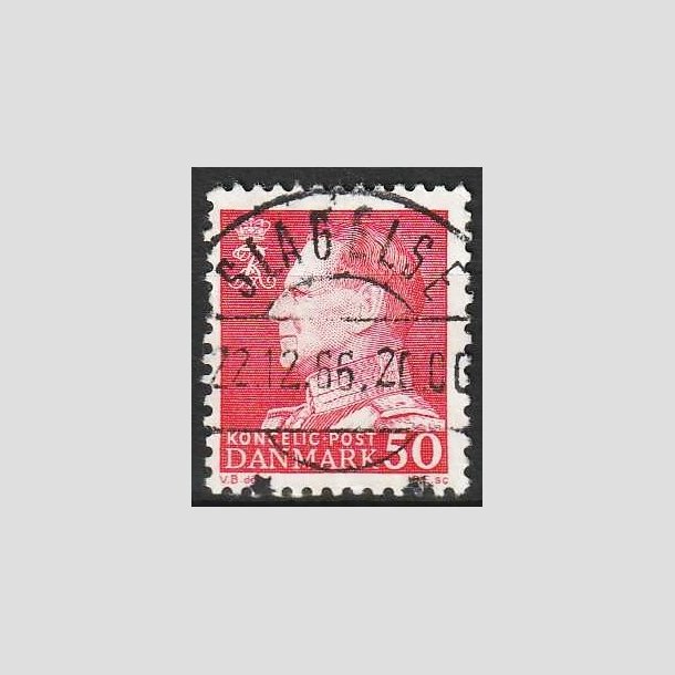 FRIMRKER DANMARK | 1965 - AFA 432 - Fr. IX 50 re rd - Lux Stemplet Slagelse