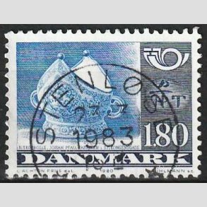 FRIMRKER DANMARK | 1980 - AFA 705 - Fllesnordisk udgave - 1.80 Kr. - Pragt Stemplet