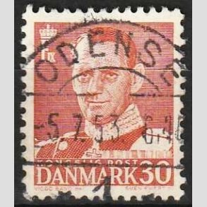 FRIMRKER DANMARK | 1952-53 - AFA 337 - Fr. IX 30 re rd - Lux Stemplet 