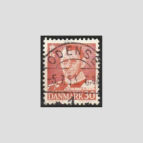 FRIMRKER DANMARK | 1952-53 - AFA 337 - Fr. IX 30 re rd - Lux Stemplet 