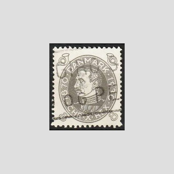 FRIMRKER DANMARK | 1930 - AFA 188 - Chr. X 60 r 8 re gr - Stemplet