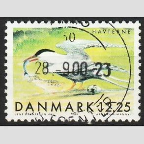 FRIMRKER DANMARK | 1999 - AFA 1225 - Danske trkfugle - 12,25 Kr. havterne - Pnt Stemplet