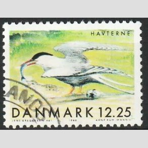 FRIM�RKER DANMARK | 1999 - AFA 1225 - Danske tr�kfugle - 12,25 Kr. Havterne - P�nt Stemplet