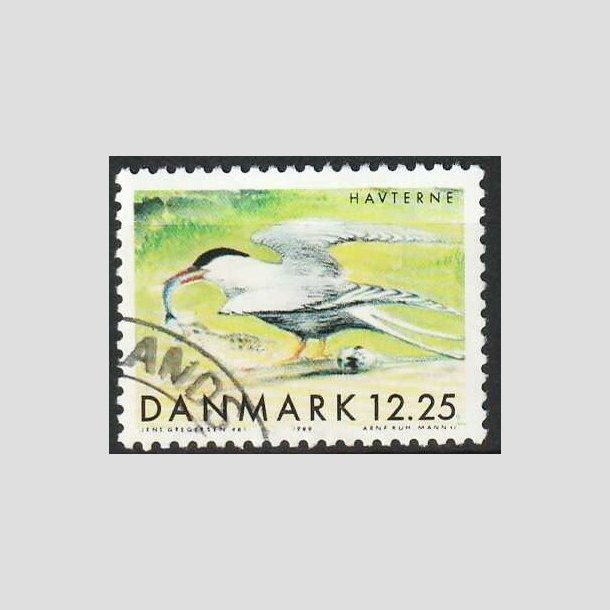 FRIMRKER DANMARK | 1999 - AFA 1225 - Danske trkfugle - 12,25 Kr. Havterne - Pnt Stemplet