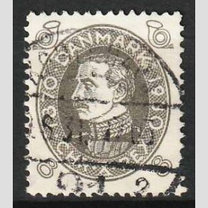 FRIMRKER DANMARK | 1930 - AFA 188 - Chr. X 60 r 8 re gr - Stemplet 