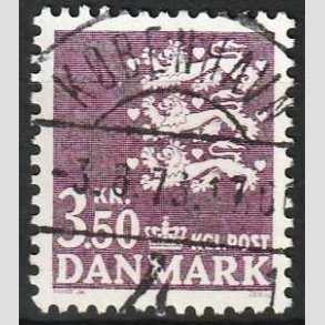 FRIMRKER DANMARK | 1972 - AFA 529 - Rigsvben 3,50 Kr. violet - Pragt Stemplet