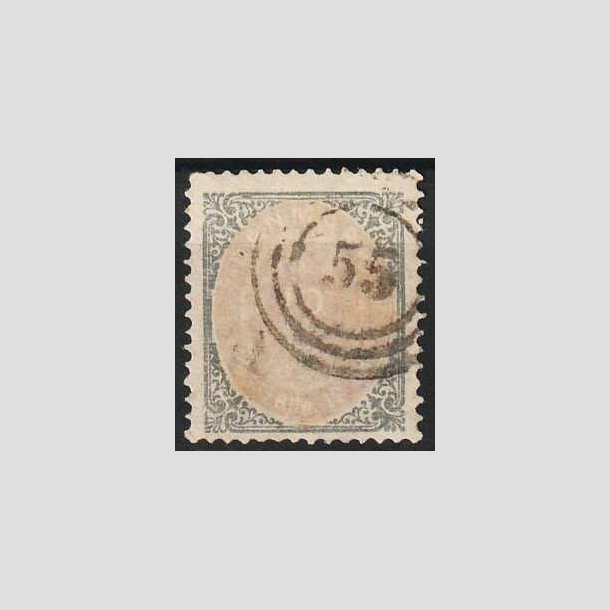 FRIMRKER DANMARK | 1875 - AFA 26 - 12 re gr/violet - Stemplet