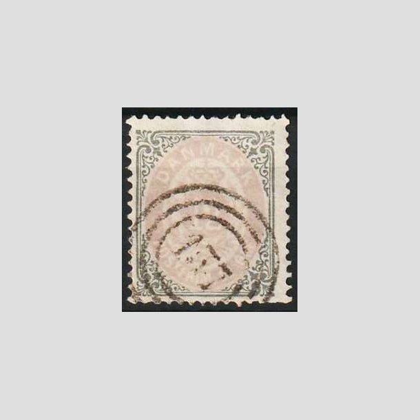 FRIMRKER DANMARK | 1875 - AFA 26 - 12 re gr/violet - Stemplet