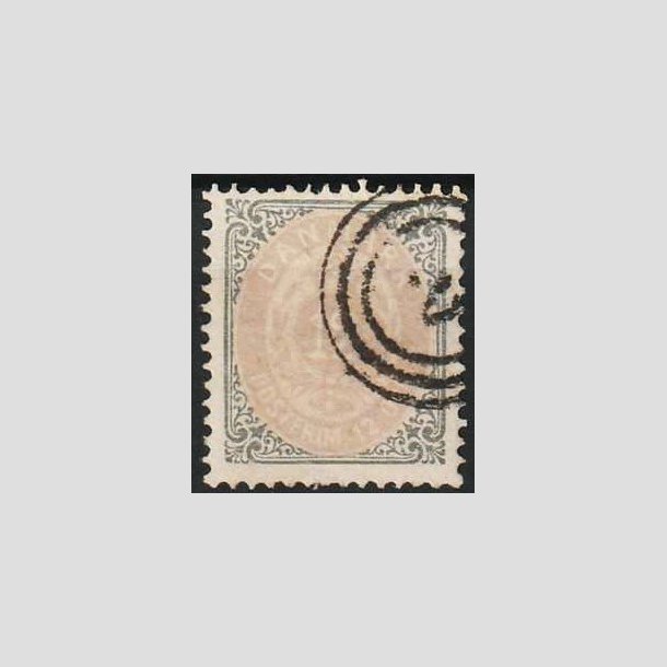 FRIMRKER DANMARK | 1875 - AFA 26 - 12 re gr/violet - Stemplet