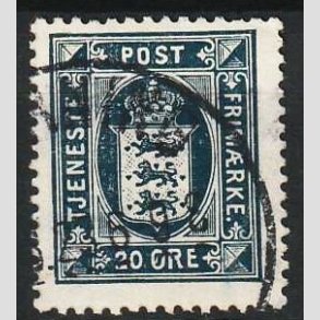 FRIMRKER DANMARK | 1914-20 - AFA 17 - 20 re mrkbl - Stemplet