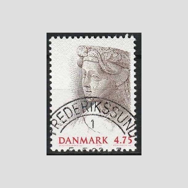 FRIMRKER DANMARK | 1992 - AFA 1012 - Nordia 94 - 4,75 Kr. brun/rd/gr - Pragt Stemplet 